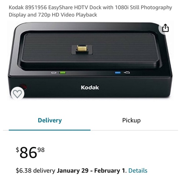 Kodak Easy Share HDTV Dock Cat8951956 - Picture 11 of 11